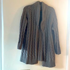 Womens POL cable cardigan